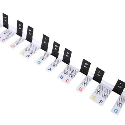 2 Stück 88 Tasten abnehmbare Klaviertasten Etiketten Klavier Keyboard Aufkleber Klavier7921