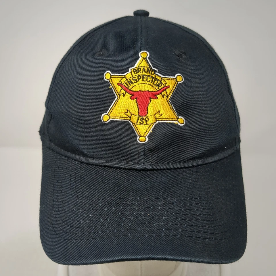 品牌 Inspector ISP 系带棒球帽黑色均码 Port & Company — 第 2/4 张图片