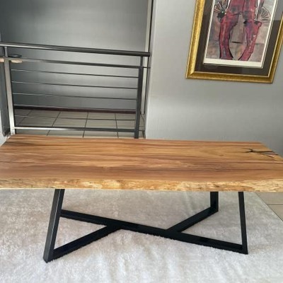 Metal Coffee Table Legs, Heavy Duty 18 Inch DIY Geometry Base for Table 18  H
