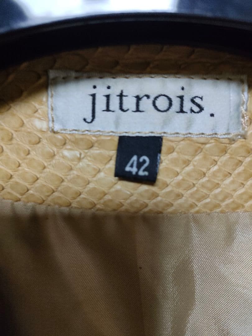 Jitrois Vintage Python Leather Jacket Size 42 Lux… - image 12