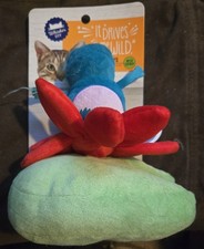 It Drives Me Wild Catnip Toy For Cats Frog And Toadstool 3 In 1 Toy
