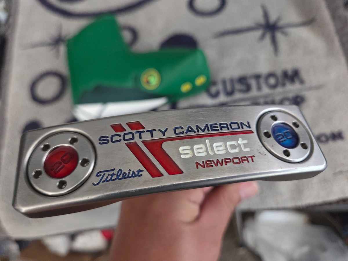 Rare Scotty Cameron Select Newport Custom Shop USA Theme