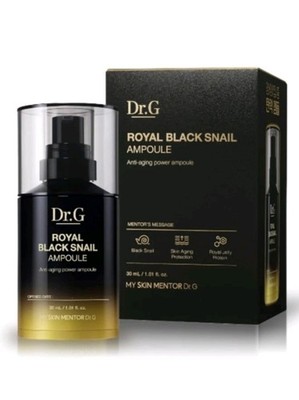 Dr. G Royal Black Snail Anti-Aging Power Ampoule 30ml Brand New In Box 1.01 oz