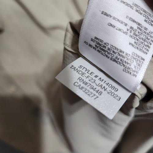 Chemise homme Marmot Aerobora LS X-Large Sandbar kaki M7829 neuve avec étiquette 70 $ manches roulées - Photo 14/15