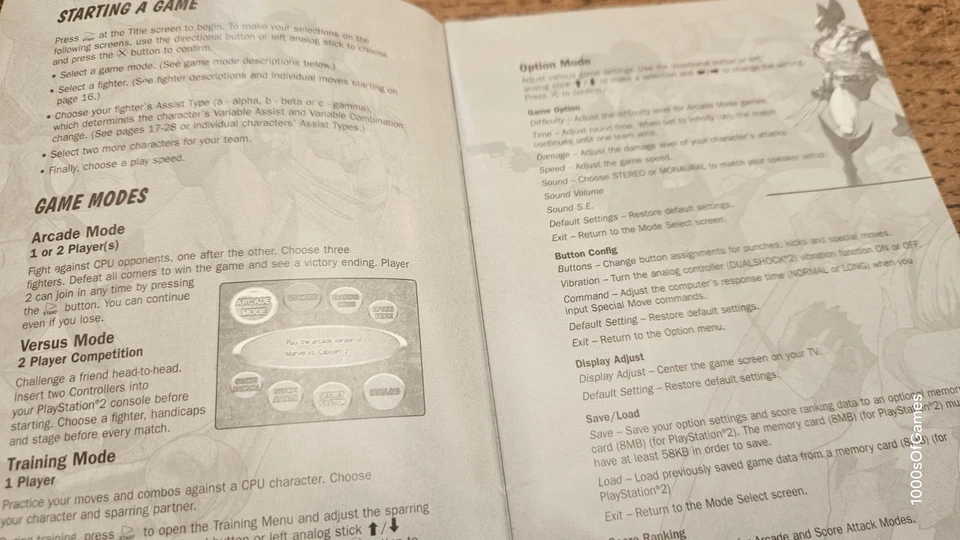 SONY PLAYSTATION 2 PS2 - MARVEL VS CAPCOM 2 #G135a CIB - Image 3 of 4