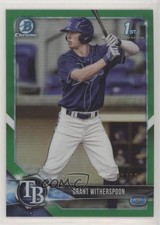 2018 Bowman Draft Chrome Green Refractor 70/99 Grant Witherspoon #BDC-152 2a9