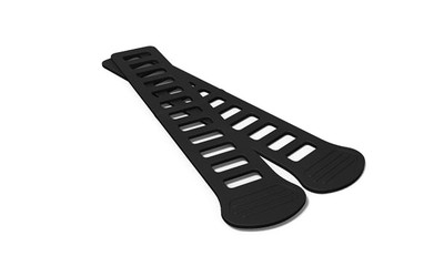 Peruzzo Bicycle Carrier Rubber Straps 17 cm x 3.8 cm 2 pcs for Milano Bassano