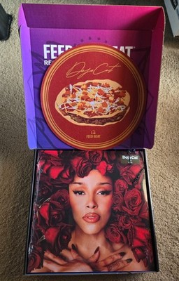 Doja Cat Vie Vinyl + Mexican Pizza Slipmat Taco Bell Feed The Beat Record Club