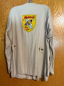 Motorola Employee Gun Club Shooting Jacket – Embroidered Patch – RARE *Vintage*