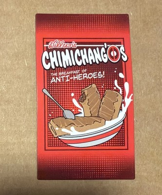 Wilson s Chimichang os Cereal Deadpool Marvel Comic Beutekiste Magnet NEU