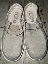 Hey Dude Wally Kids Light Grey Size Youth 2 Clean Never Worn