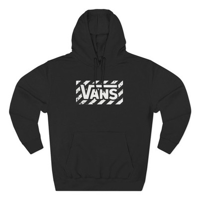 VANS Inspired 3-D Tube Pipe Three-Panel Hoodie S-3XL