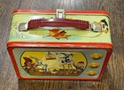 1959 Warner Bros Looney Tunes Metal Lunch Box w/ Original Thermos Vintage — photo 4