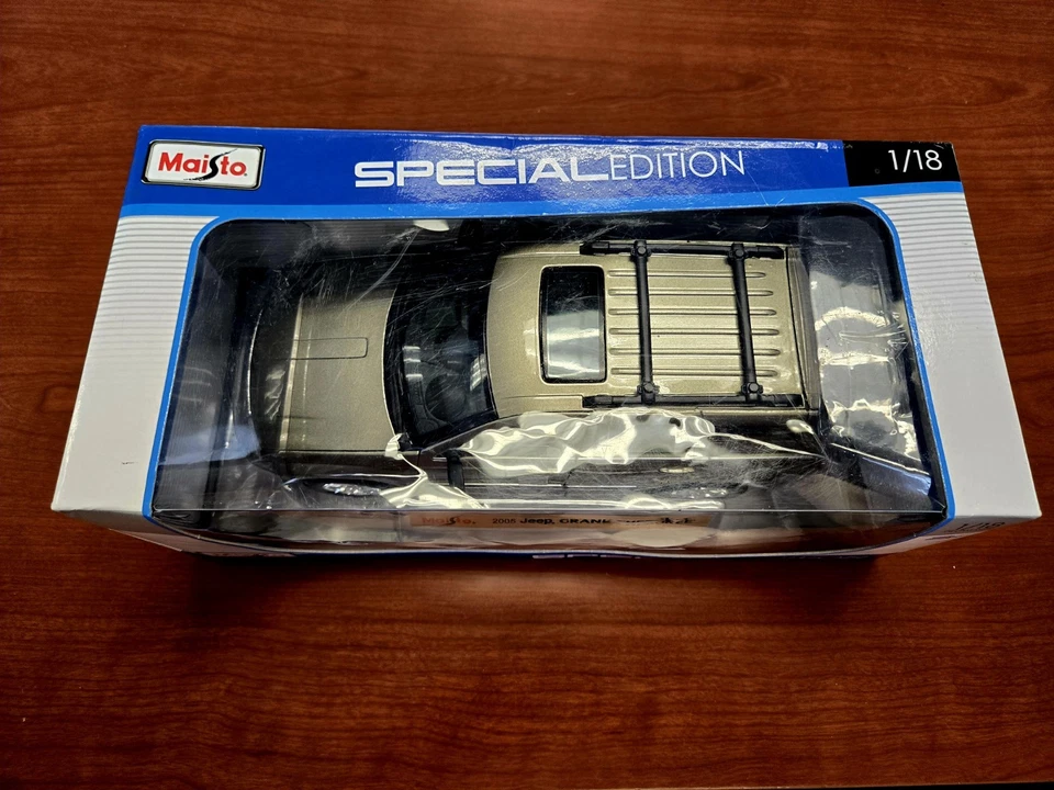 RARE 2005 Jeep Grand Cherokee Maisto Diecast NIB 1/18 Special Edition 2014 - Image 4 of 4