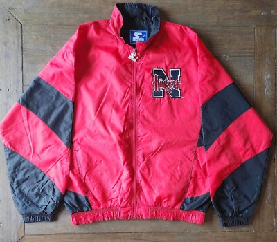 Vintage Starter Nebraska Huskers Official NCAA Windbreaker Jacket