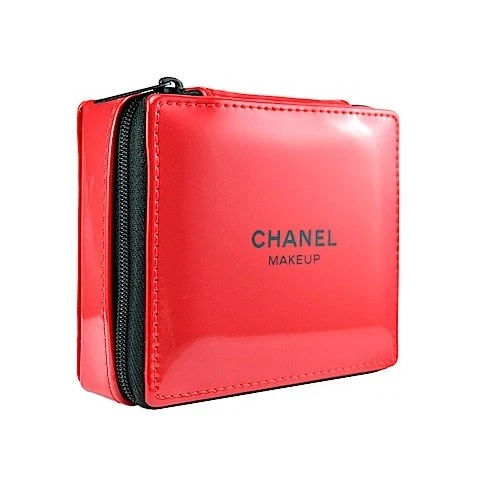 CHANEL Beauty RED Makeup CASE Small