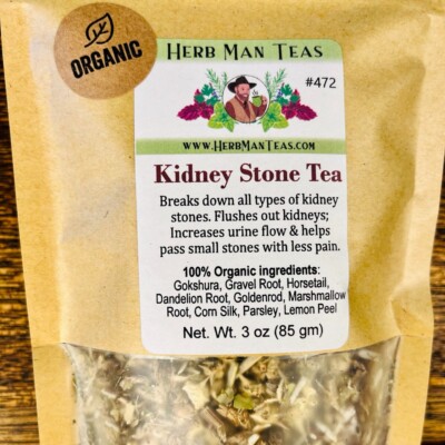 KIDNEY STONE TEA - designed to slowly dissolve kidney stones& improve urine flow