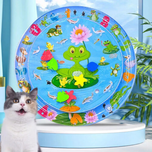 Water Sensory Playmat For Cats and Dogs Indoor Pet Play Water Sensor Pad