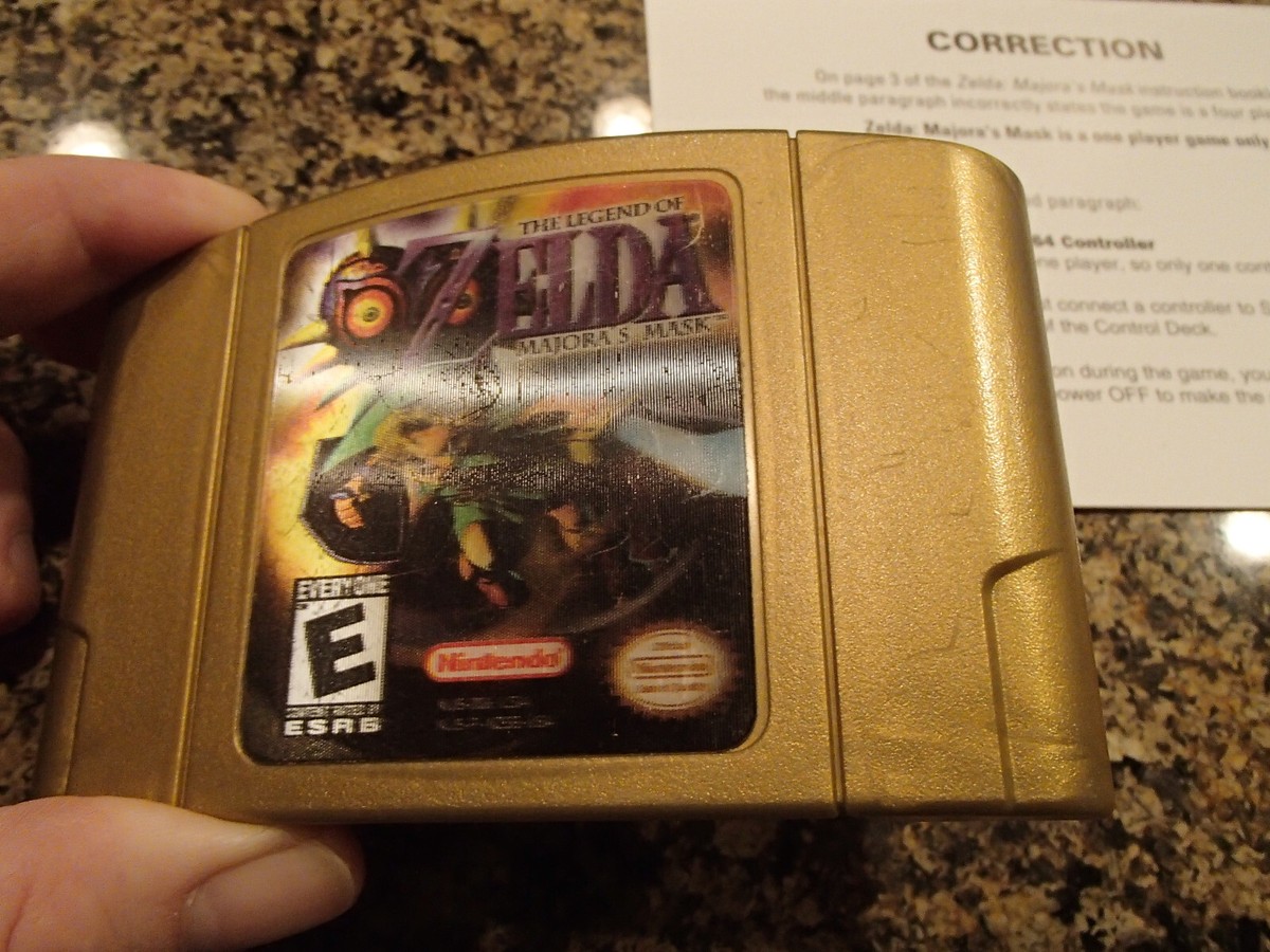 The Legend of Zelda: Majora's Mask Nintendo 64 N64! Complete The Legend of Zelda: Majora's Mask Nintendo 64 N64! Complete