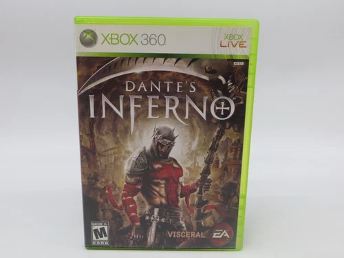 DANTE'S INFERNO (Microsoft XBOX 360, 2010) video game *