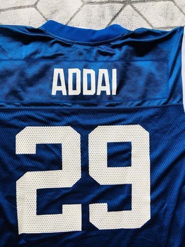 Indianapolis Colts Joseph Addai #29 NFL Adult Medi Jersey Reebok On-Field Equip - Picture 5 of 9