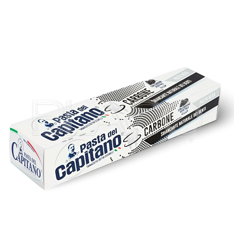 Pasta del Capitano Dentifricio Carbone Vegetale - 100ml
