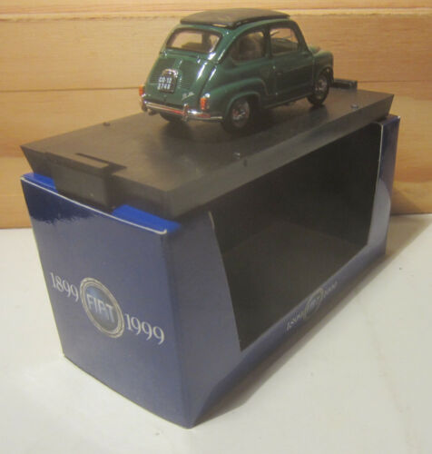 1690. BRUMM R318-07 FIAT 600D 1960 Chiusa/Closed Verde scuro/Dark Green- Sp. Ed. - Foto 3 di 7