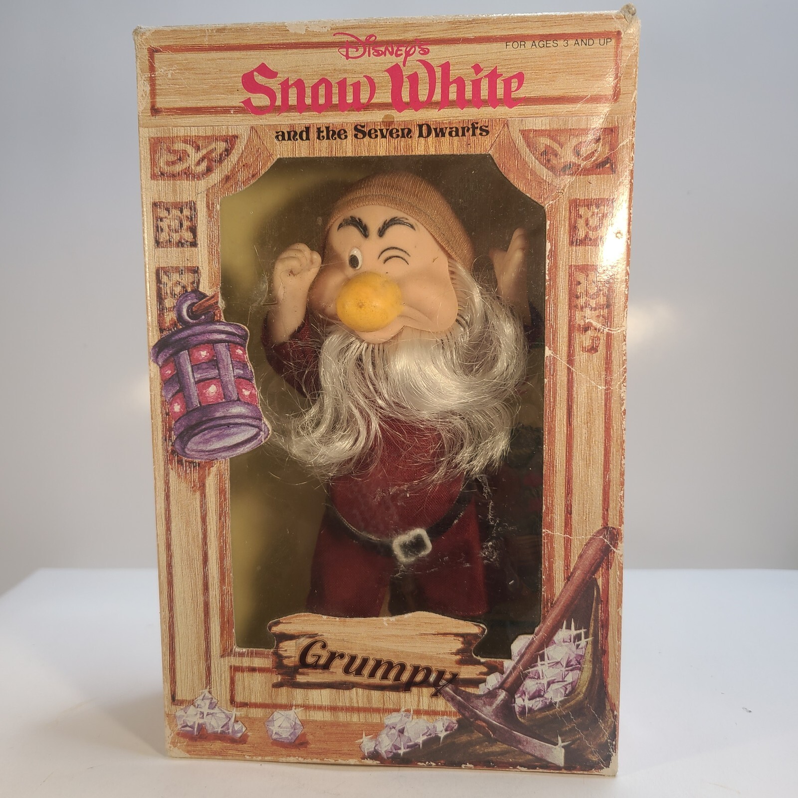 Vintage BIKIN GRUMPY DOLL 6.5' WALT DISNEY | Grelly USA
