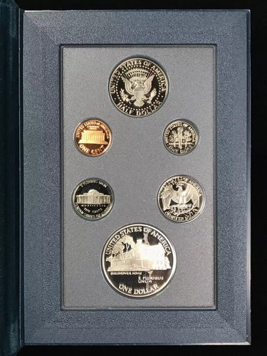 1990 Prestige US Mint Silver Proof Set W/Box & COA Eisenhower Centennialš„GEM! - Picture 3 of 8