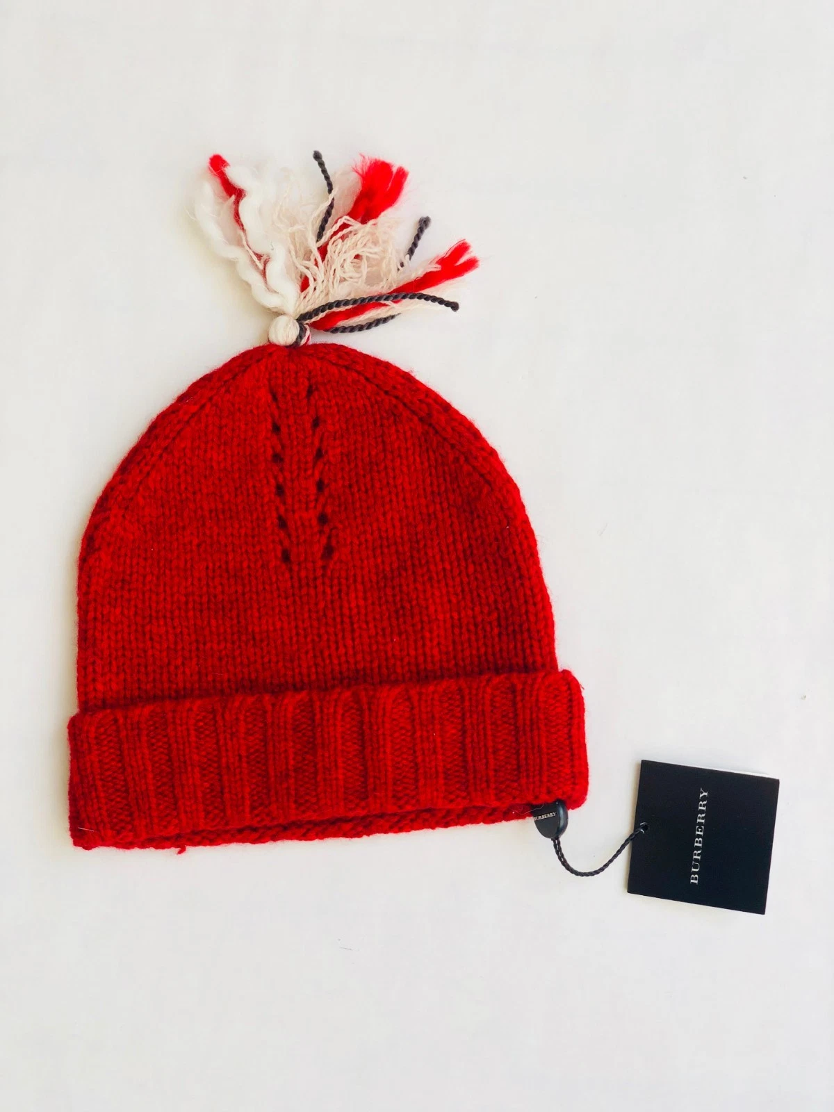 Burberry Childrenswear - Cashmere / Wool Red Hat - Size 2 Years