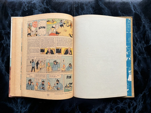 TINTIN - L'ETOILE MYSTERIEUSE - B1 - 1946 - papier épais - BE+ - Imagen 23 de 24