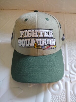  Embroidered Fighter Squadron Commemorative Air Force Adjustable Hat 