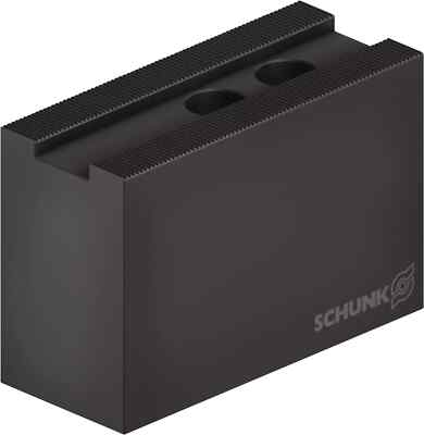 3x SCHUNK SWB-FR 161 gerade Weiche Aufsatzbacken 0120403   1/16'' x 90°, N= 12 mm
