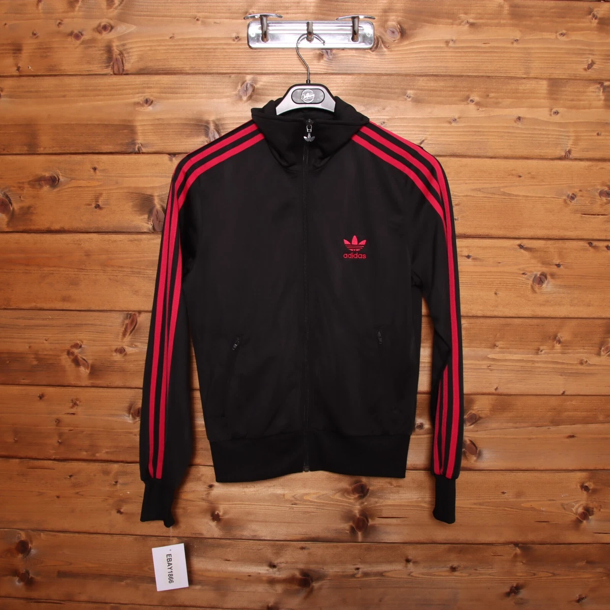 Felpa adidas nera e clearance fucsia