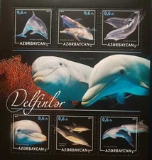 O) 2017 AZERBAIJAN - DOLPHIN - TURSIOPS - STENELLA - CAPENSIS, MNH