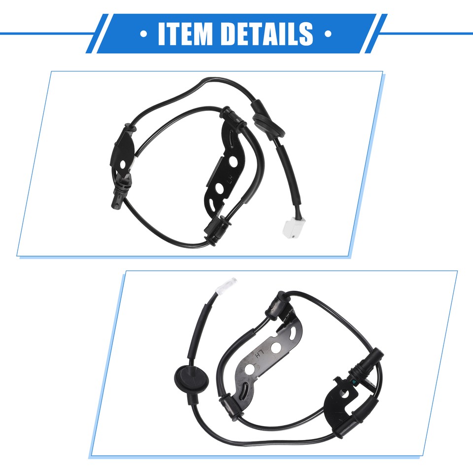 INFINAUTO ABS Sensor Für Ford C-Max & Focus - Raddrehzahlsensor Hinten Links/rechts