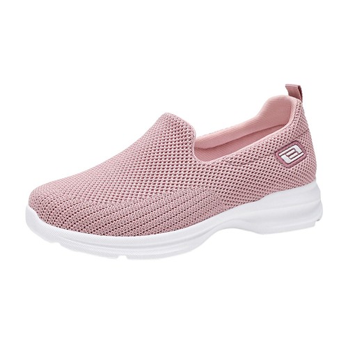 Women's Spring And Summer Fashion Mesh Perforated Breathable Casual Shoes A - Picture 2 of 36