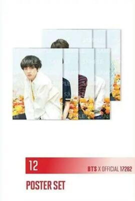 BTS lys ポスターセット BTS Love Yourself World LY Tour Official Poster SET official