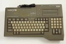 SANYO MSX2 WAVY 23 Personal Computer PHC-23 Tested JAPAN10244110