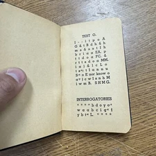 Secret Society Code Book Intelligence Test 0 Interrogatories Monitor Freemasons