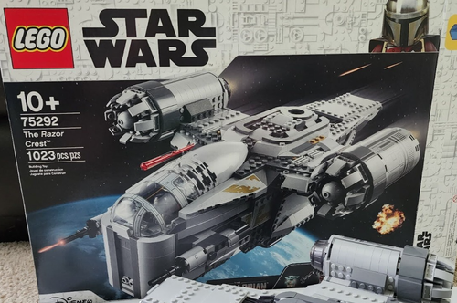 Lego Star Wars Mandalorian 75292 - The Razor Crest 100% Comp avec boite + notice comme neuf !