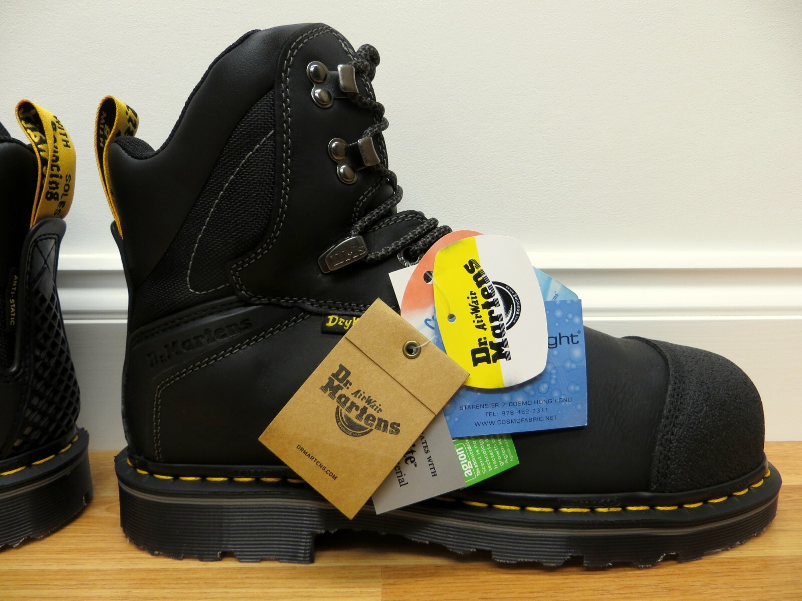 Dr Martens Duxford Waterproof Steel Toe Cap Safety Work Boots UK Size 9