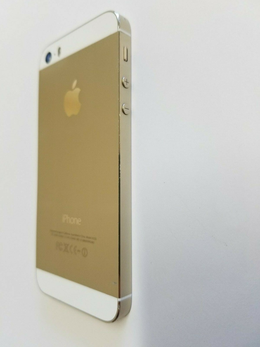 White Gold Main Frame Housing Replacement Part For Apple iPhone 5S