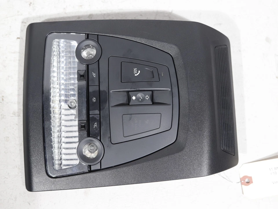 BMW F10 535I 2011-16 techo superior delantero cúpula luz sos techo corredizo panel OEM Foto 3 de 4