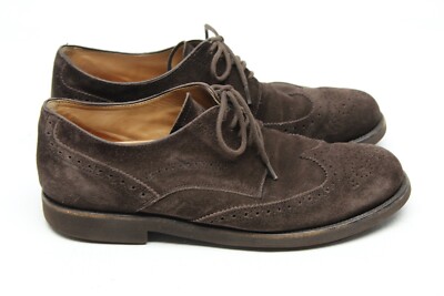 Tod\'s Men\'s Suede Wingtip Brogue Rubber-Sole Derby Shoes Tod main image 2