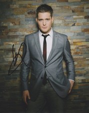 Michael Buble Signed 10x8 Photo 