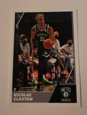 2021-22 Panini Sticker & Card Collection NICOLAS CLAXTON sticker #141 Nets