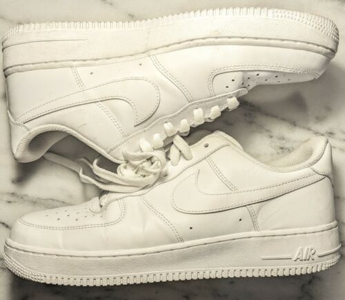 Size 9.5 - Nike Air Force 1 Low &#039;07 Triple White