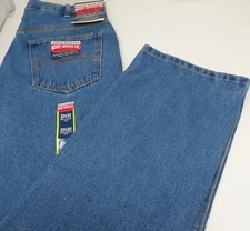 New Rivet Supply Co Workwear Authentic Rugged Denim Jeans Size 32w 32L Men's