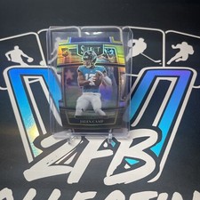 2021 SELECT CONCOURSE BLACK & GOLD PRIZM DIE-CUT #97 JALEN CAMP RC TEXANS